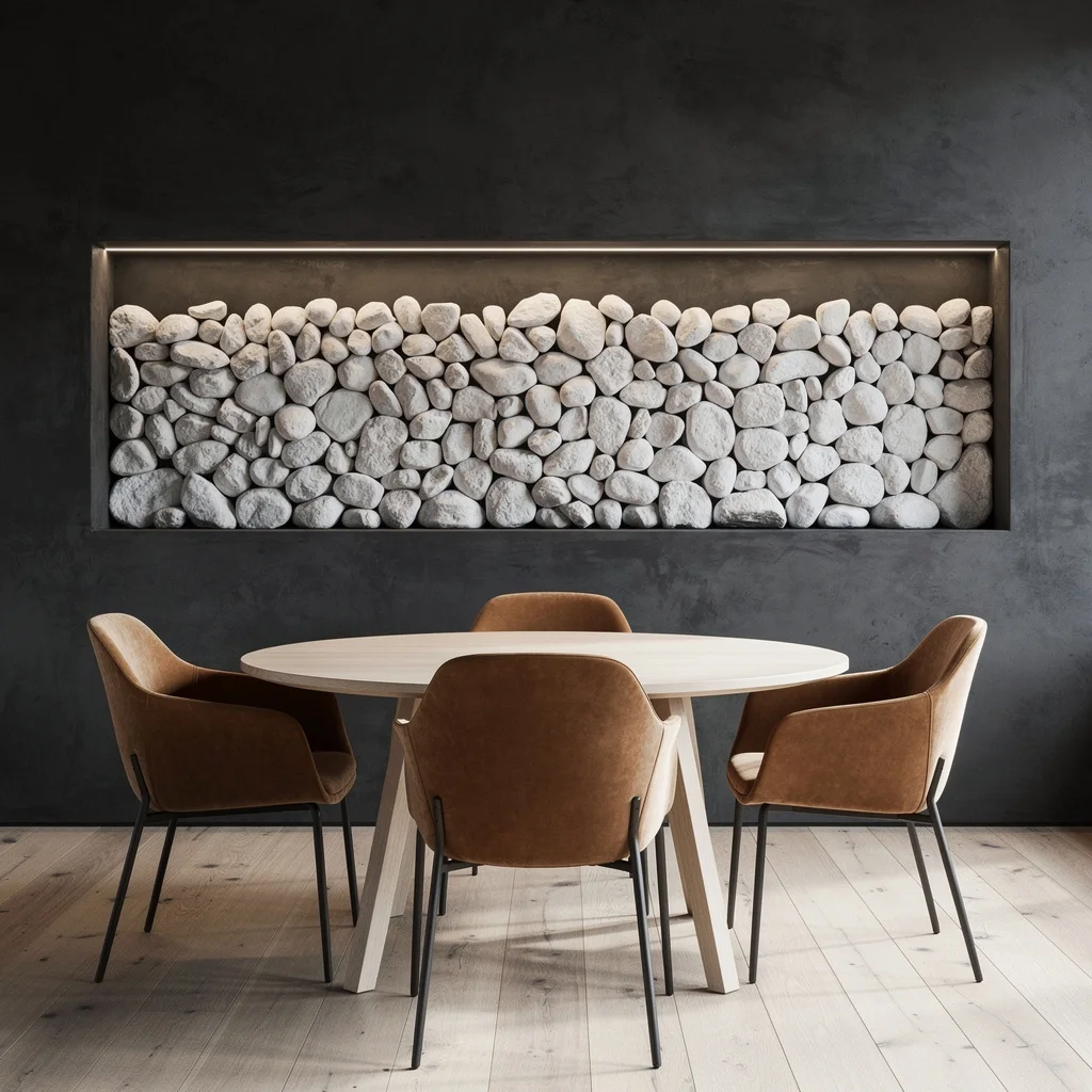 Drop Microcement and River Stone for 'Ultra-Modern', Not 'Backyard Patio'