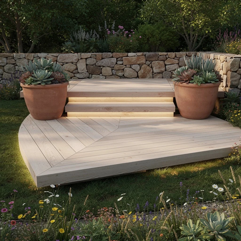 Bleached Oak Flow: Curves for Days