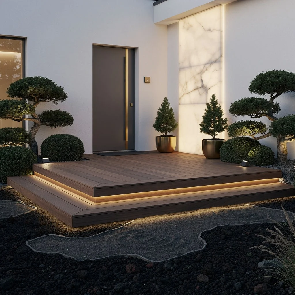 Timber Deck & Volcanic Sand: Sophistication With Swagger