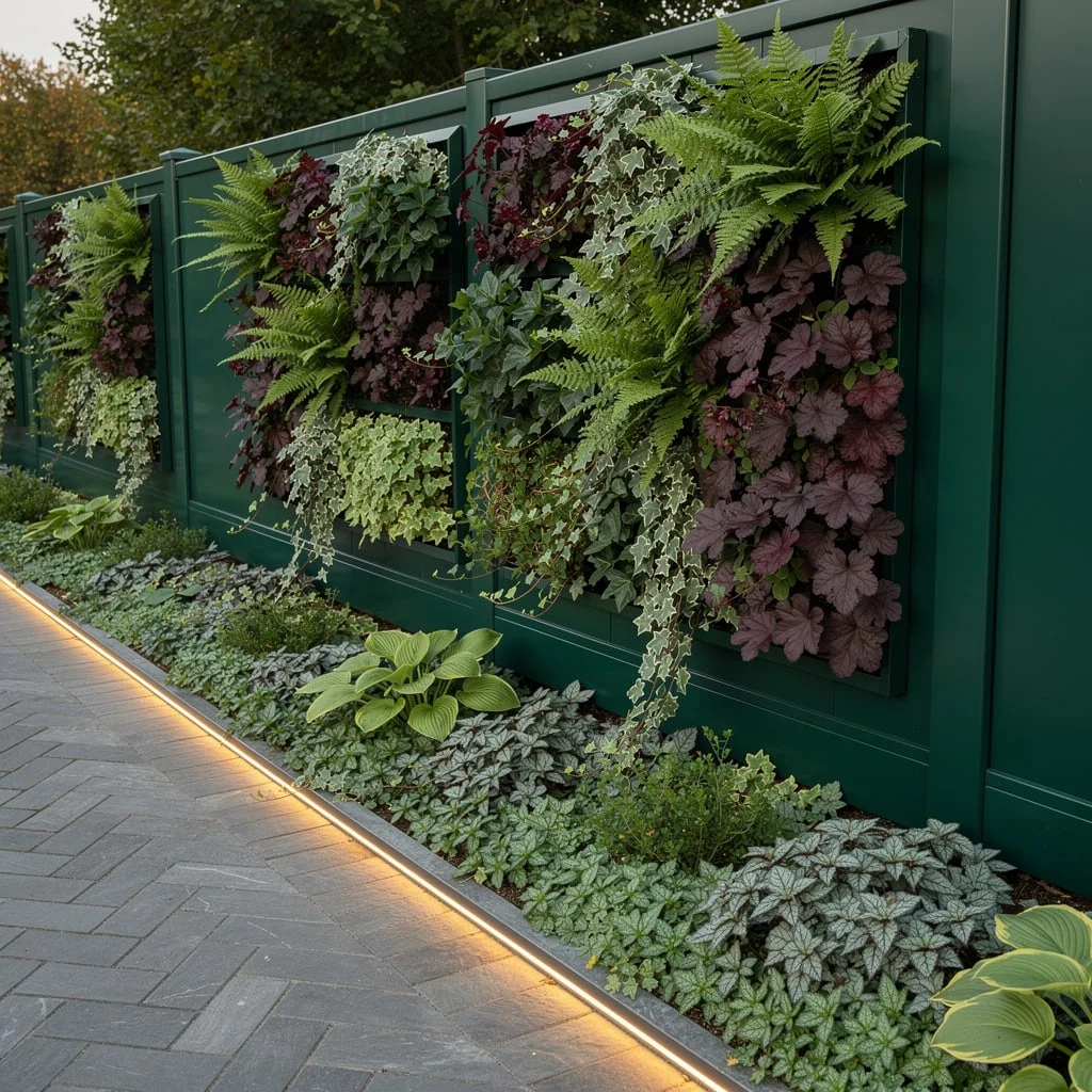Living Wall Flex: Ferns, Ivy, and Slate Swag