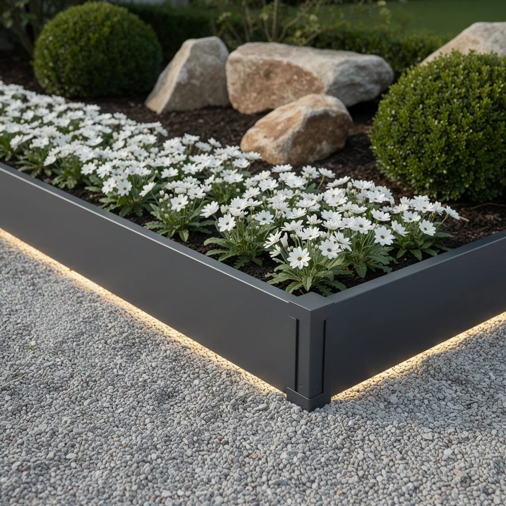 Go Industrial Luxe—Matte Charcoal Aluminum for a Next-Level Divide