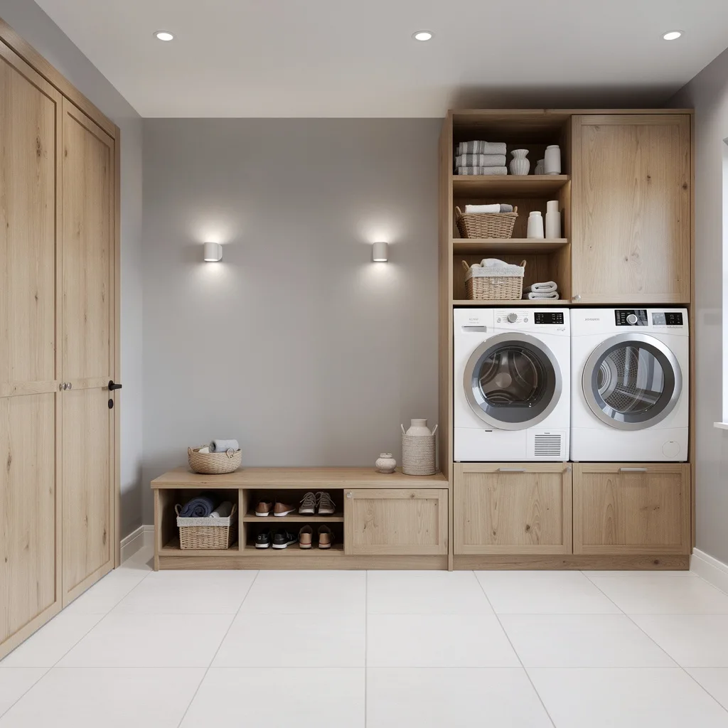 Scandi Fresh: Ash Wood, Floating Benches, and Clean Vibes Only