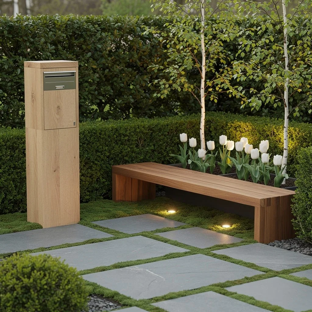 Scandi Simplicity: Oak, Slate, and Order