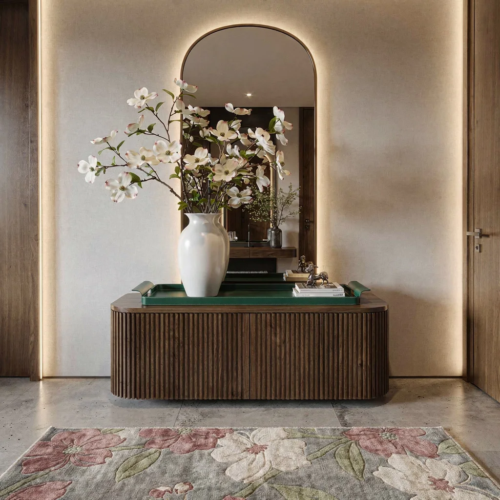 No More Boring: Fluted Walnut & Dogwood Drama