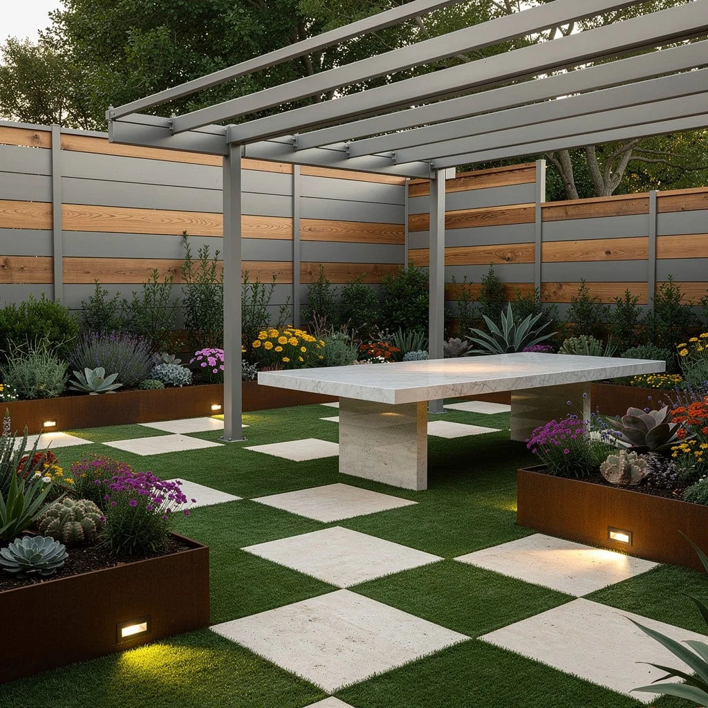 Checkerboard Turf: Minimalism That Slaps