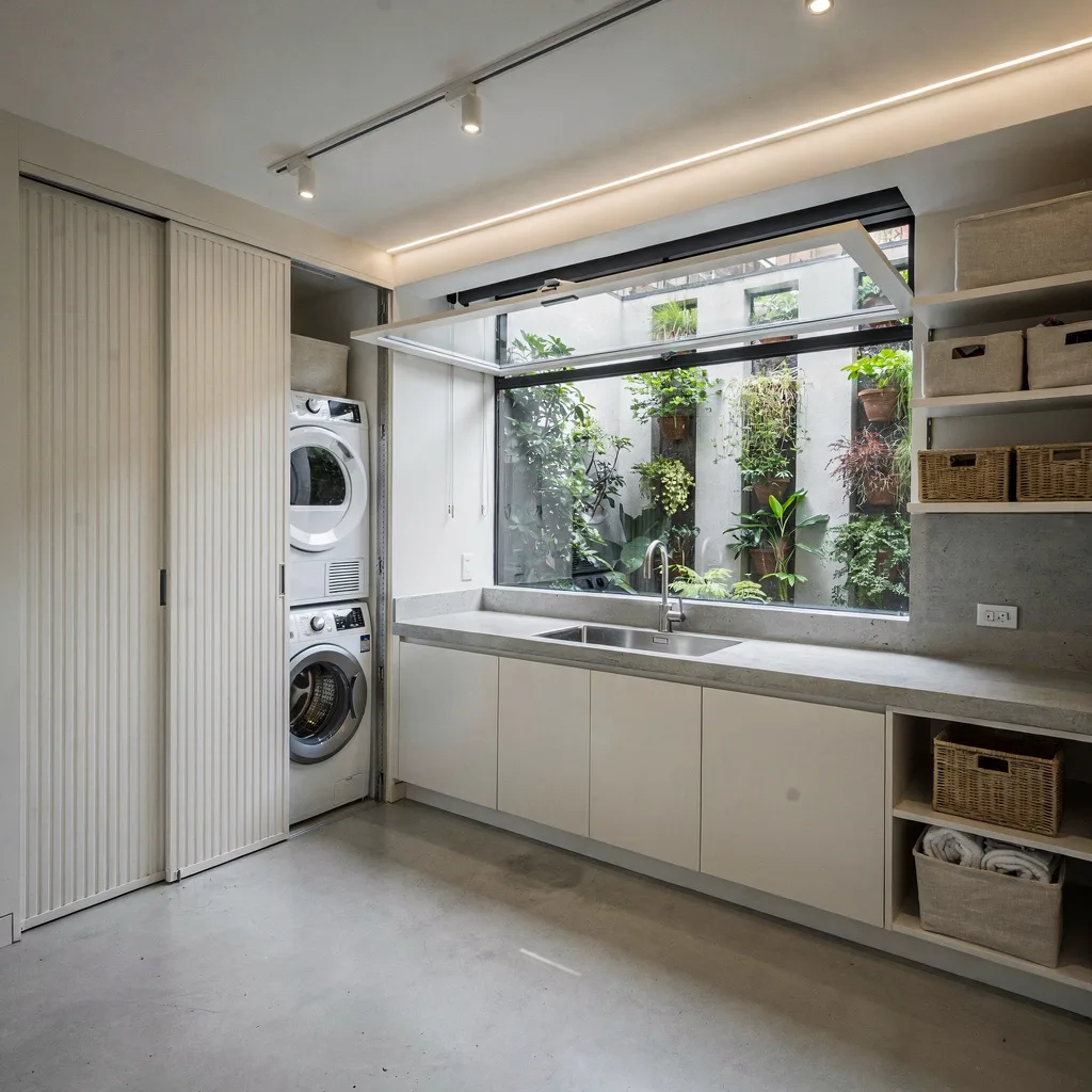 Urban Minimalist Flex—Concrete and Linen Bins