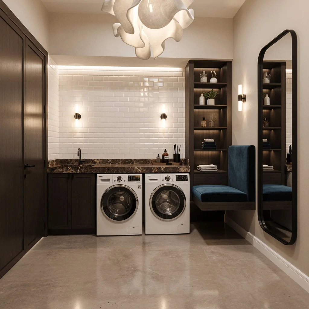 Boutique Status: Concrete, Espresso, and Velvet That Means Business