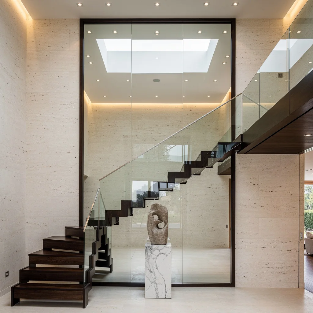 Double-Height Drama With Floor-to-Ceiling Mirror Luxe