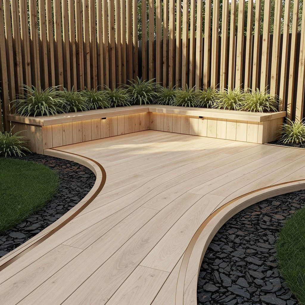 Maple Arc: Curved Calm & Statement Style