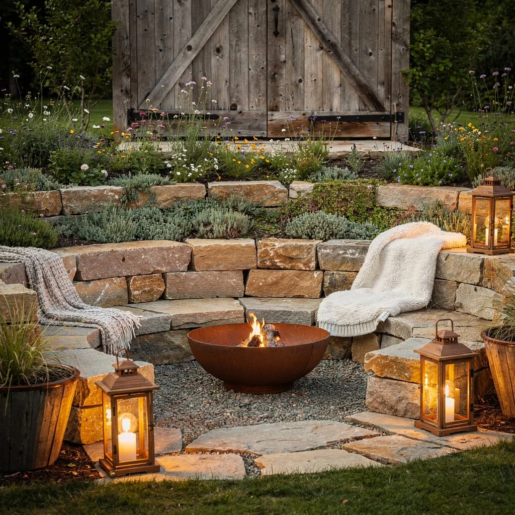 Build an Irresistible Sunken Fire Pit Lounge—Not Just a ‘Fire Spot’
