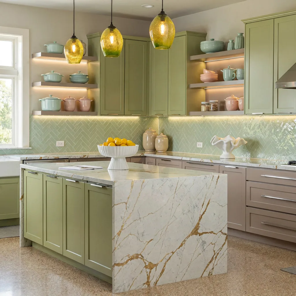 Chartreuse Chic Kitchen: Cook in Color (No Apologies)