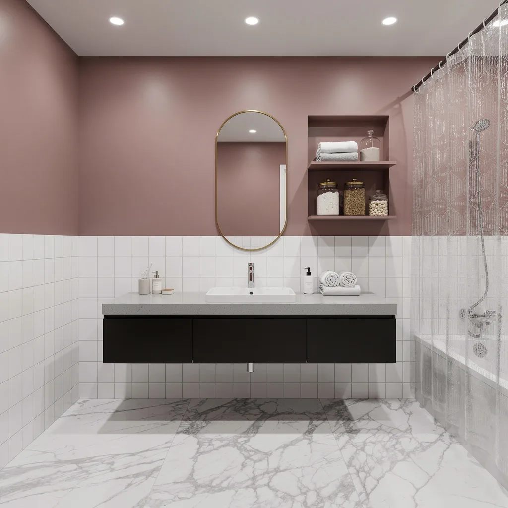 Make Two-Tone Walls Your Bestie for Insta-Cool Vibes