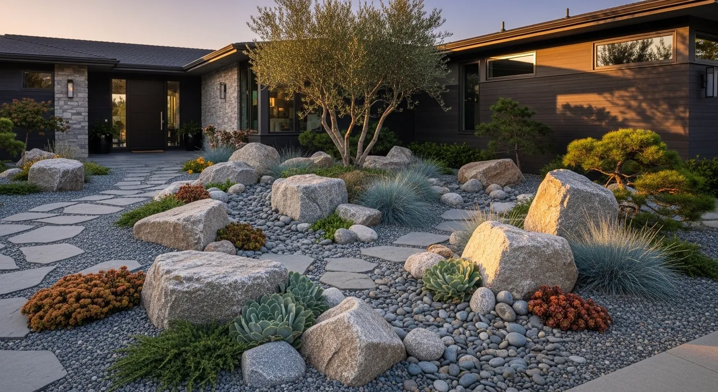 Rock Landscaping Ideas for Your Front Yard That Actually Look Insane