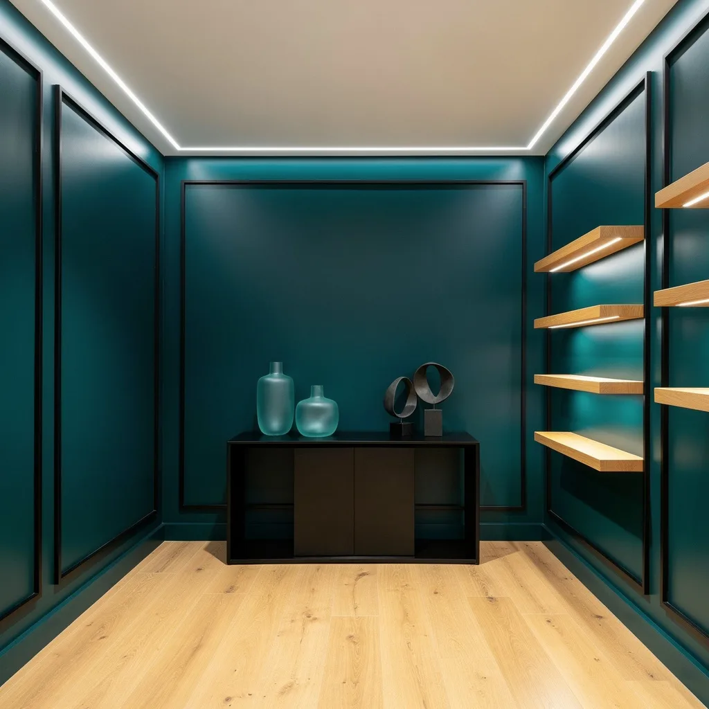 Teal & Matte Black: Vivid With Attitude