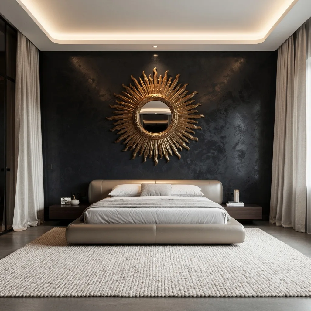 Flex With an Art Deco Sunburst Mirror