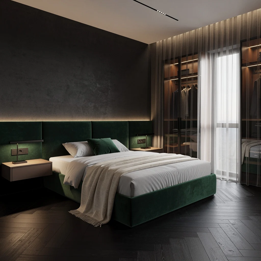 Moody AF: Charcoal, Emerald, and Ivory That Actually Works