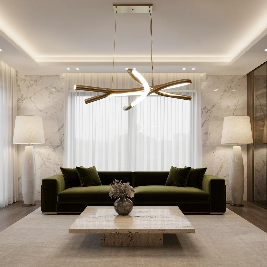 Stack Your Light Like a Celebrity—Brass, Velvet, and Drama