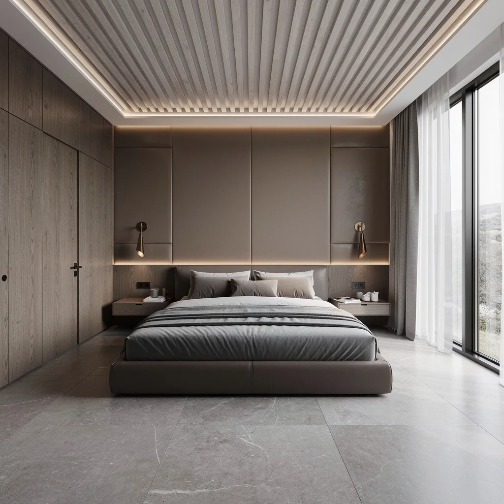 Channel Sleekness with Stone Gray and Warm Taupe