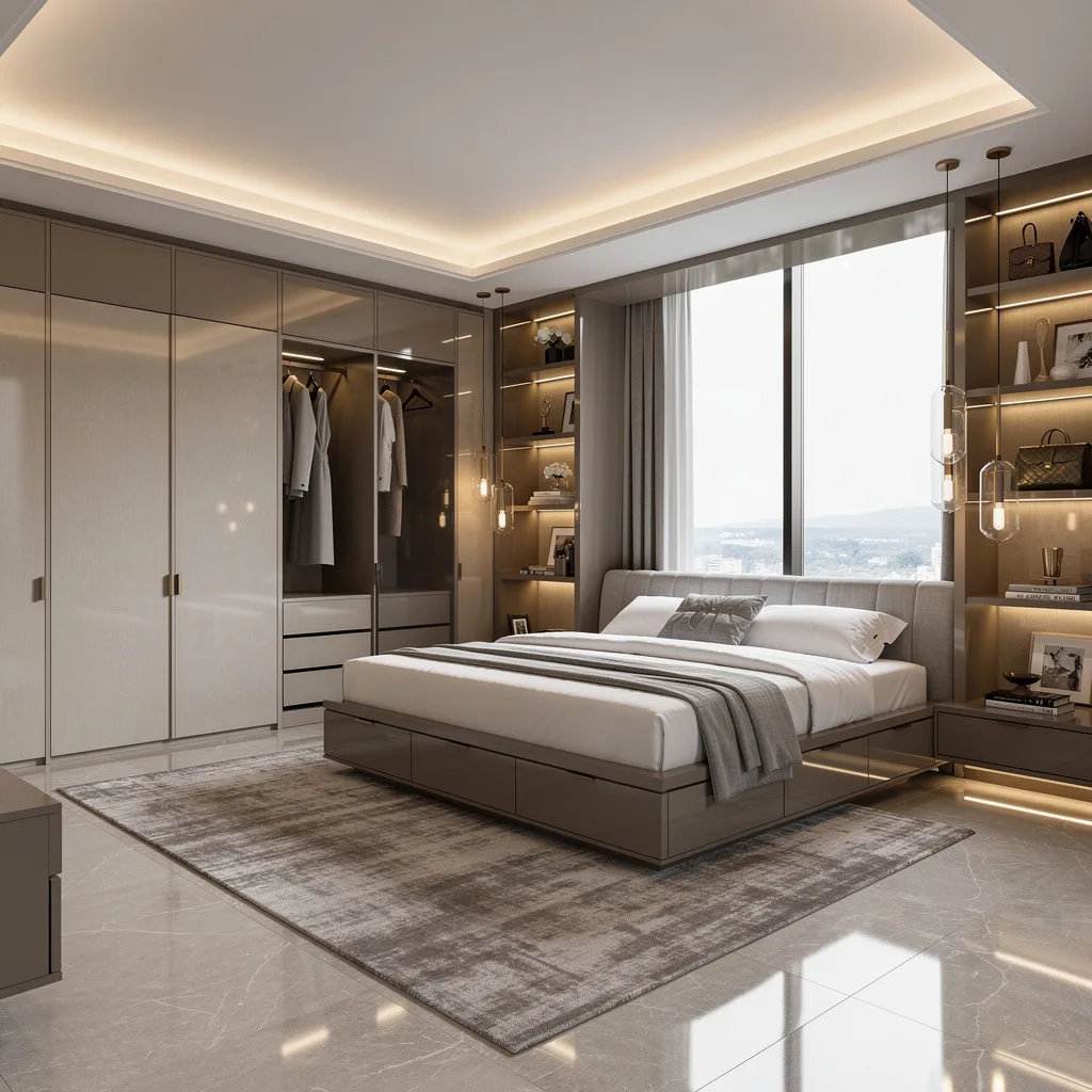 Float Everything: Console Power and Hidden Wardrobes