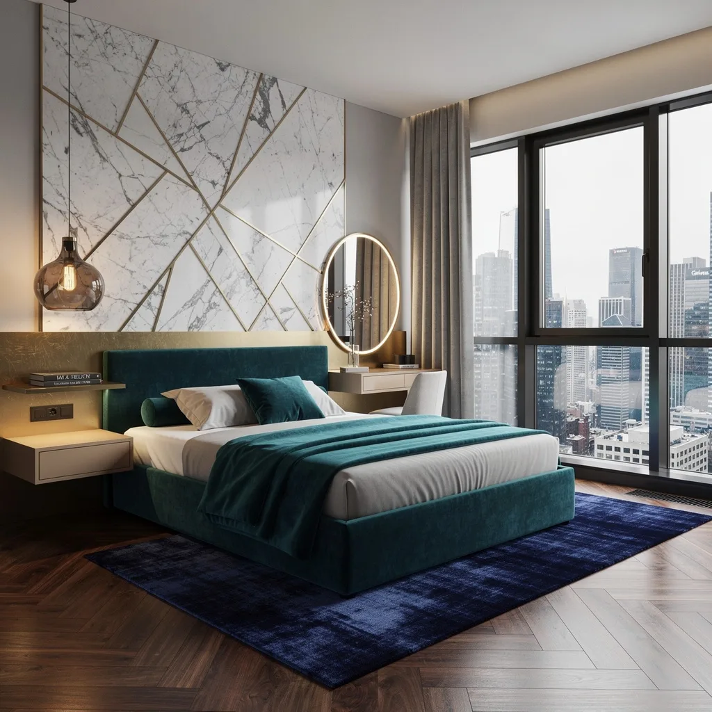 Urban Glam: Marble, Velvet, and Gold… In That Order