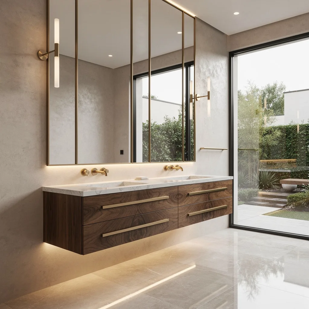 Channel Hotel Rich with Walnut & Quartzite