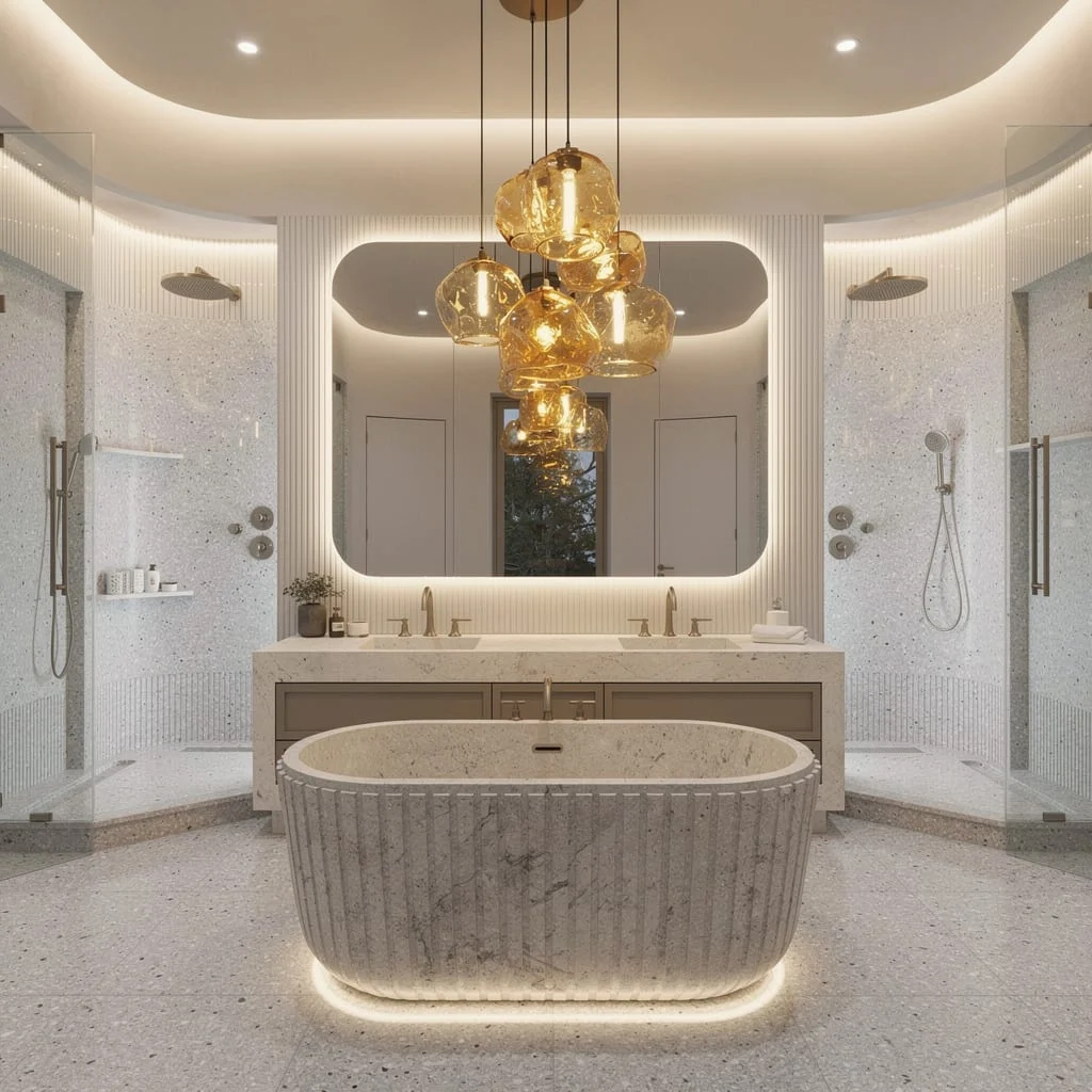 Glass Pendant Cluster—Because One Light Is Never Enough