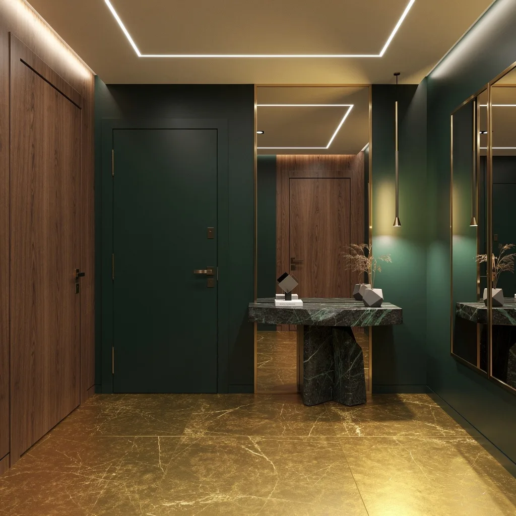 Go Moody with Forest Green and Gold