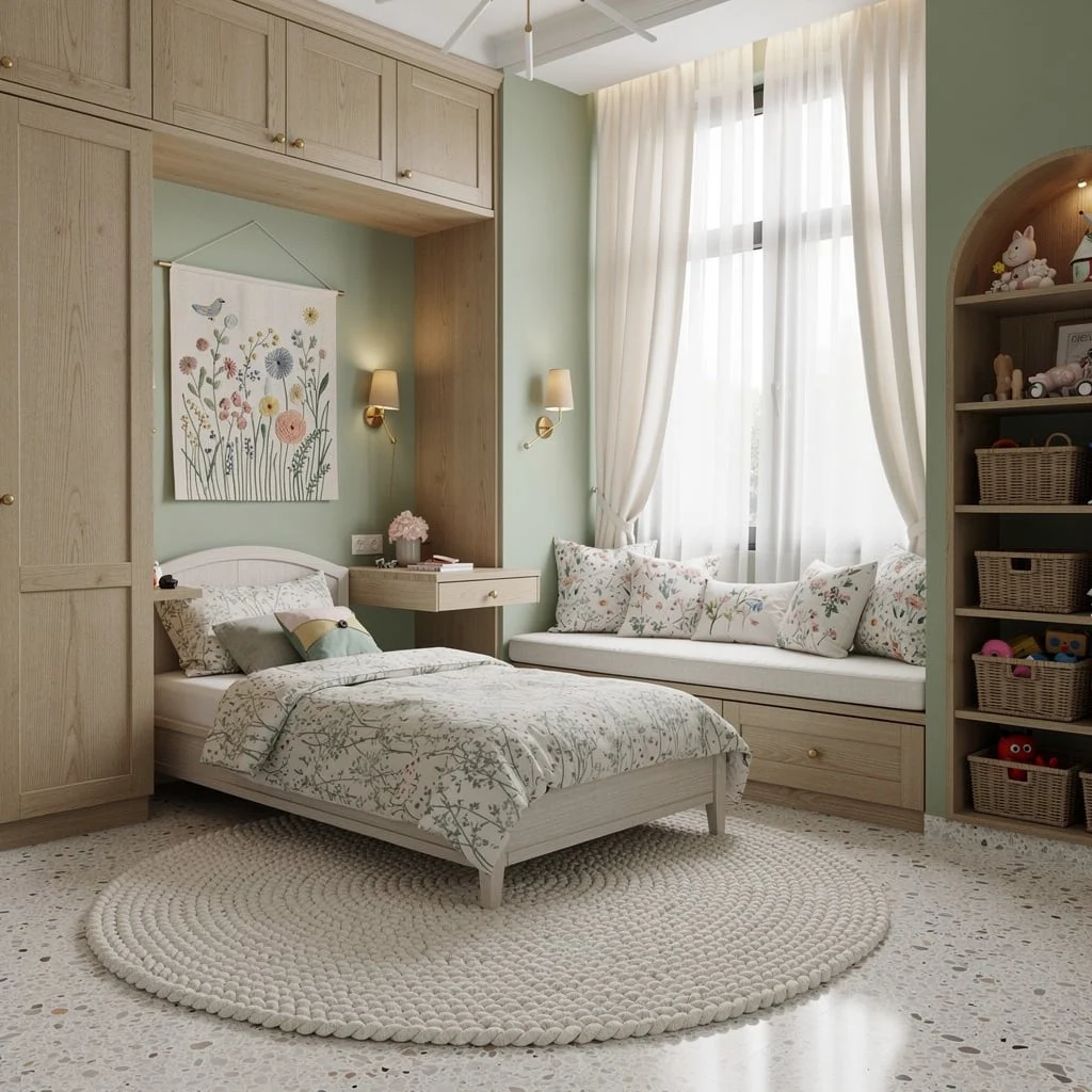 Sage Walls and Oak—Stop Trying to Make ‘Cute’ Happen, Just Go Elegant