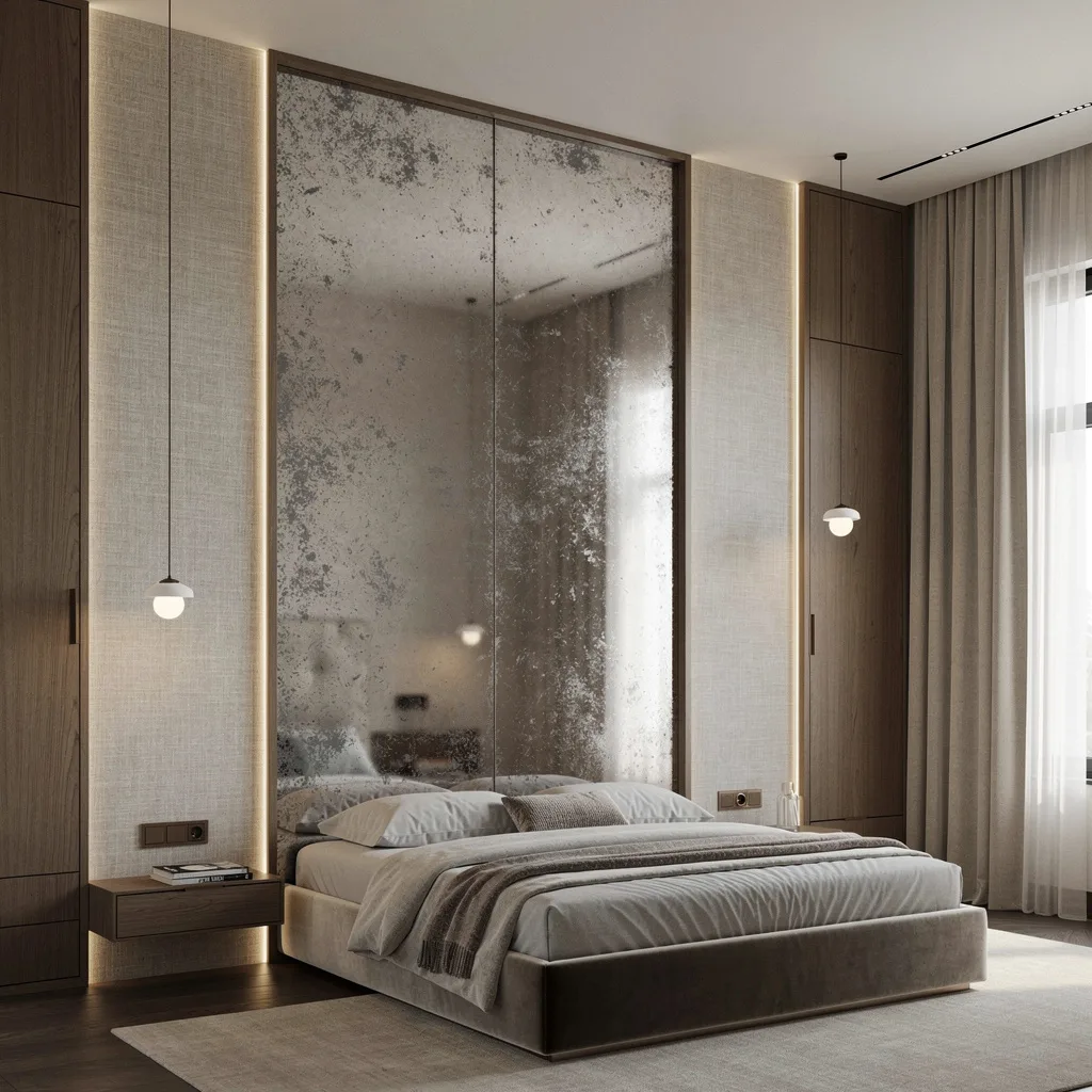 Channel Gallery Energy With Antique Silver Panel Mirrors