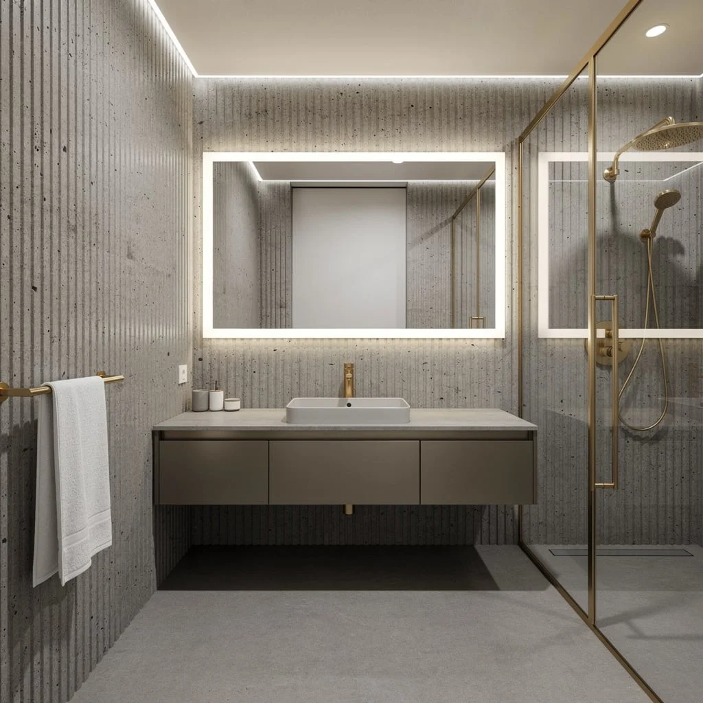 Solid Statement—Industrial Texture Without Mess