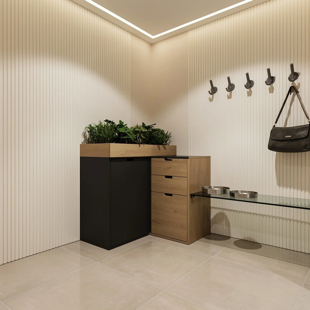 Modular Corner Unit—Turn Dead Space Into Fresh Storage