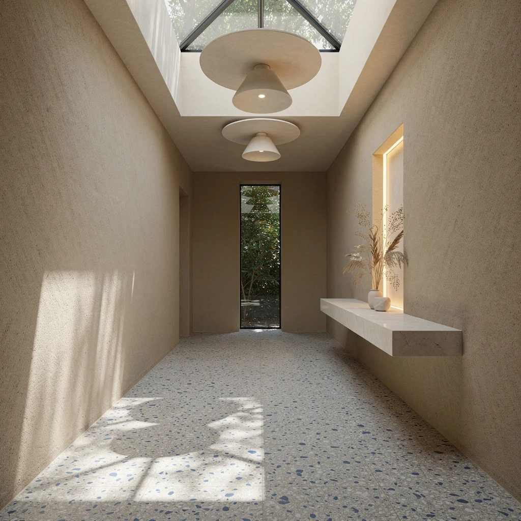 Let the Sun In: Terrazzo, Skylights, and Stone Consoles