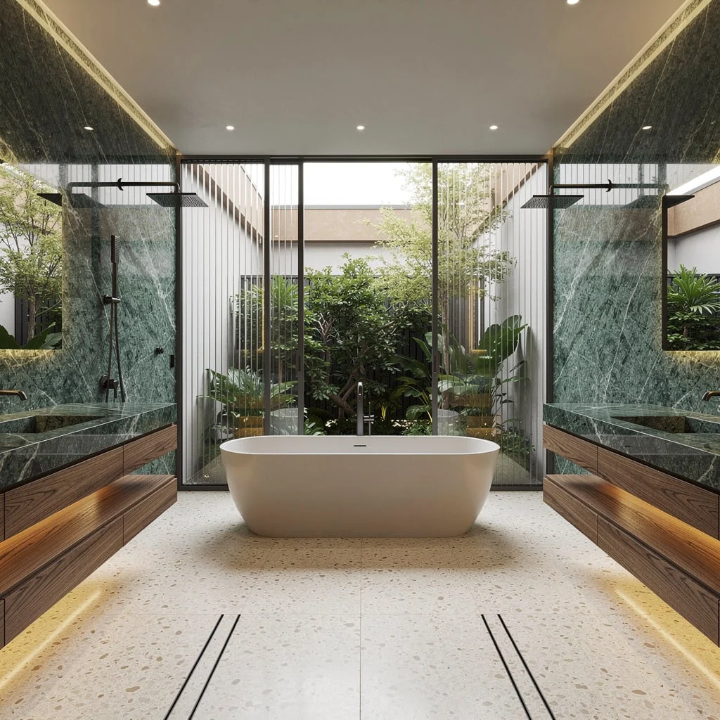 Emerald Quartzite and Courtyard Vibes: Rich People Energy, Always