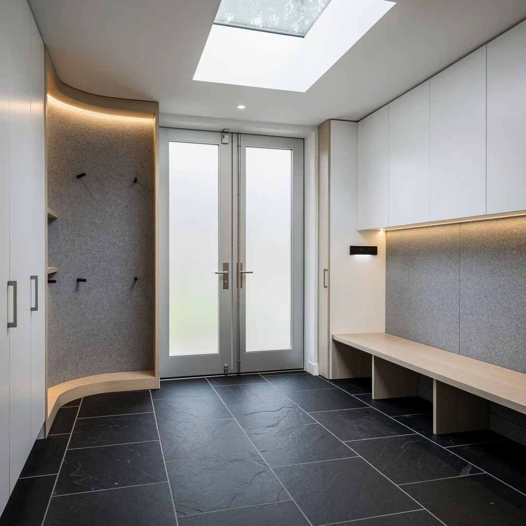 Matte Black Slate: Make Your Entryway Moody, Not Messy