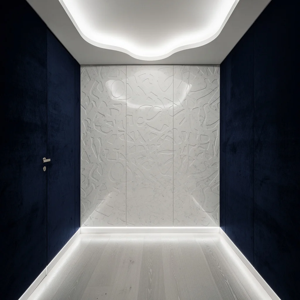 Quartz Etched Precision—Cool, Abstract, and Just a Bit Flashy