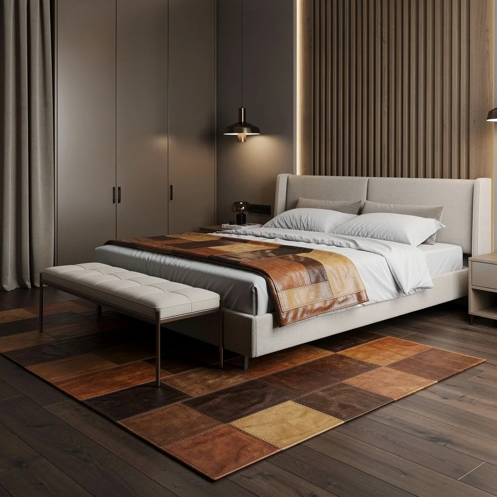 Urban Edge: Patchwork Leather for Big People Energy