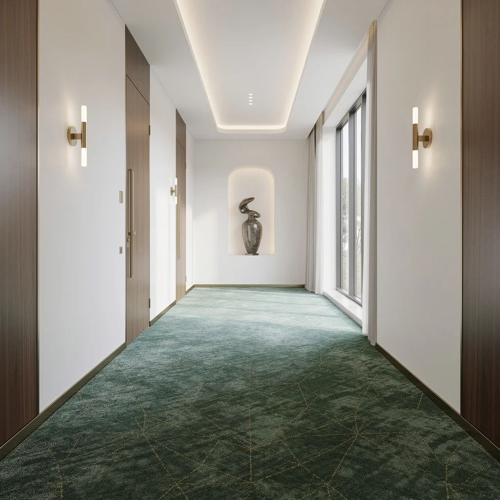 Go Green—Luxurious Emerald and Gold for Grown-Up Drama