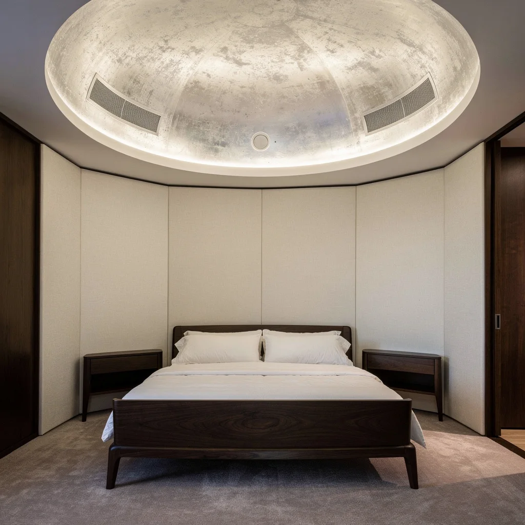Plaster Dome Ceilings: Space-Age Cocooning, No Rocket Required