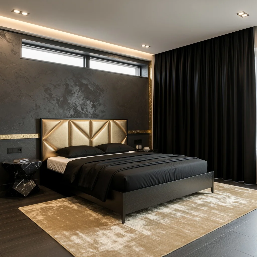 Dare to Go Dark: Ink Black and Gold for Drama