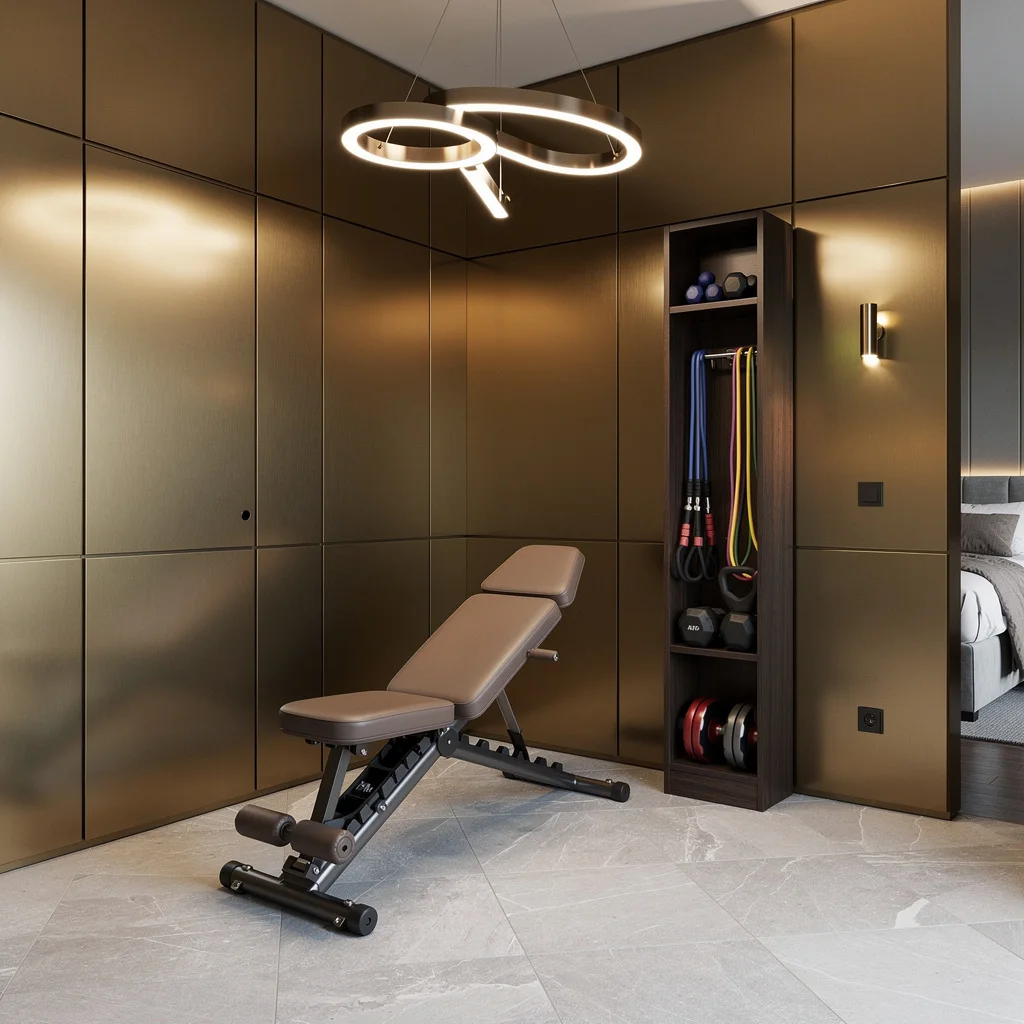 Brushed Brass and Stone: Penthouse Goals Only