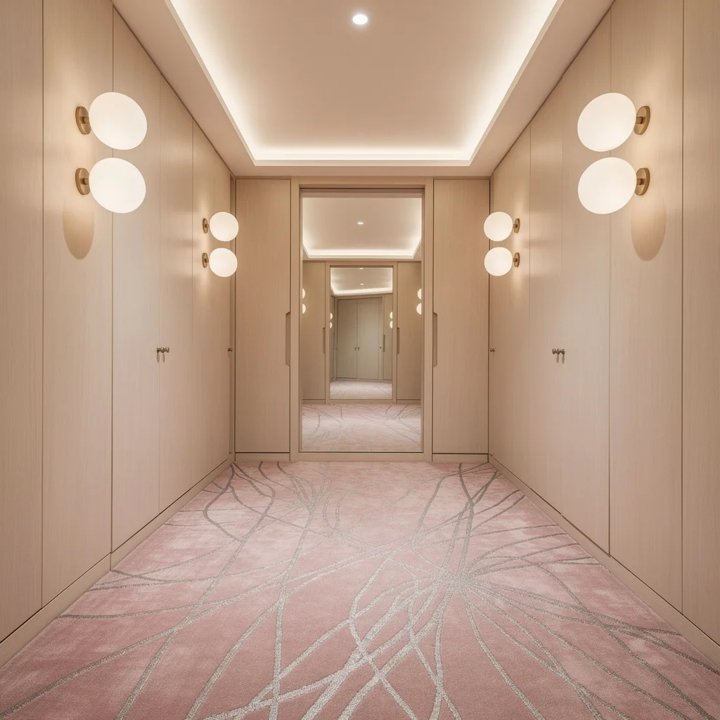 Blush Boss: Pink Carpets and Platinum Grey—High-End, Minus the Stuffy