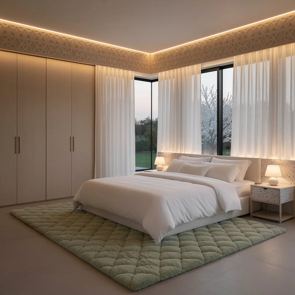 Motorized Flax Linen: Let Technology Serve Your Scandinavian Spring