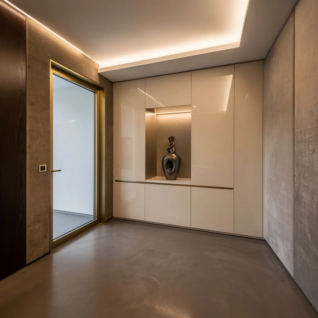 Layer like a Boss: Microcement and Velvet Clash