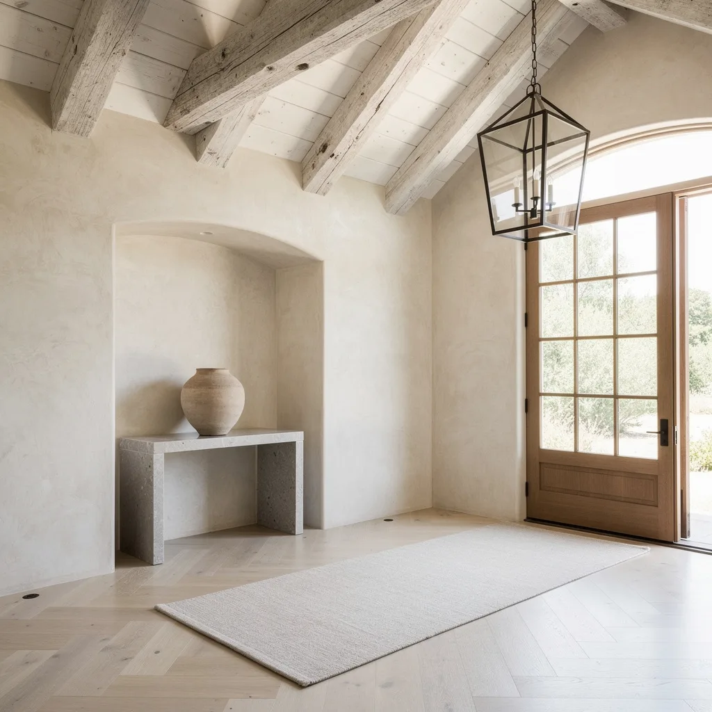 Drama Alert: Double-Height Farmhouse Chic