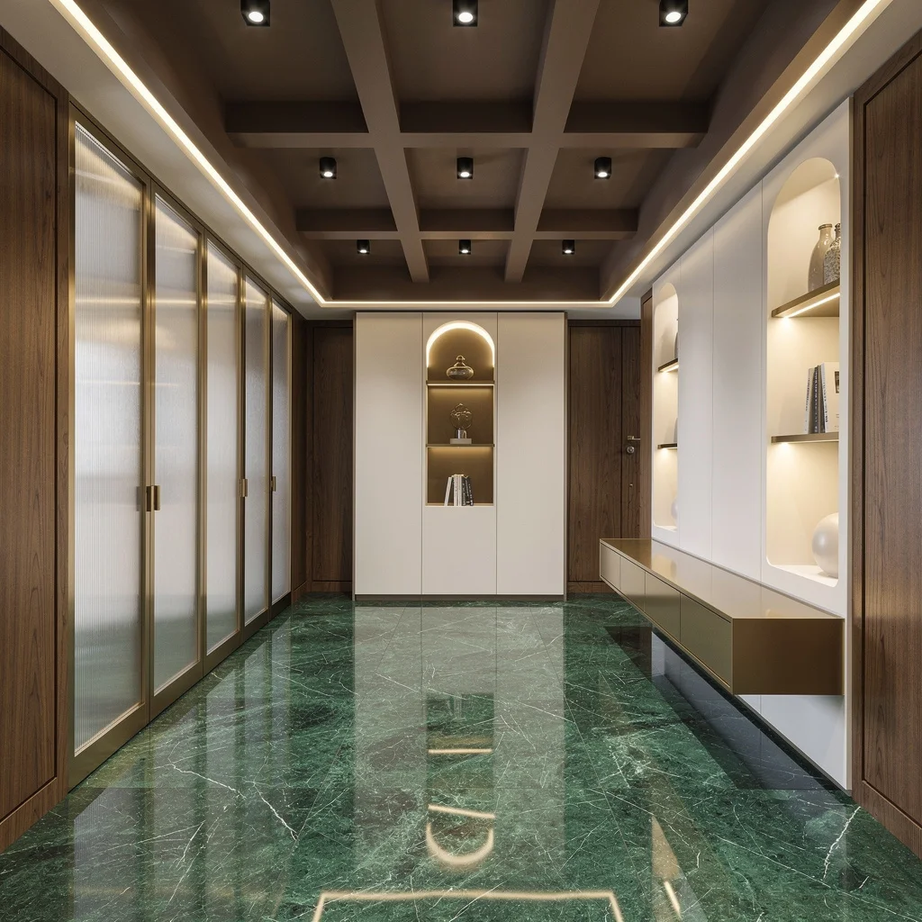 Go Glam: Emerald Green Marble Is Not Optional