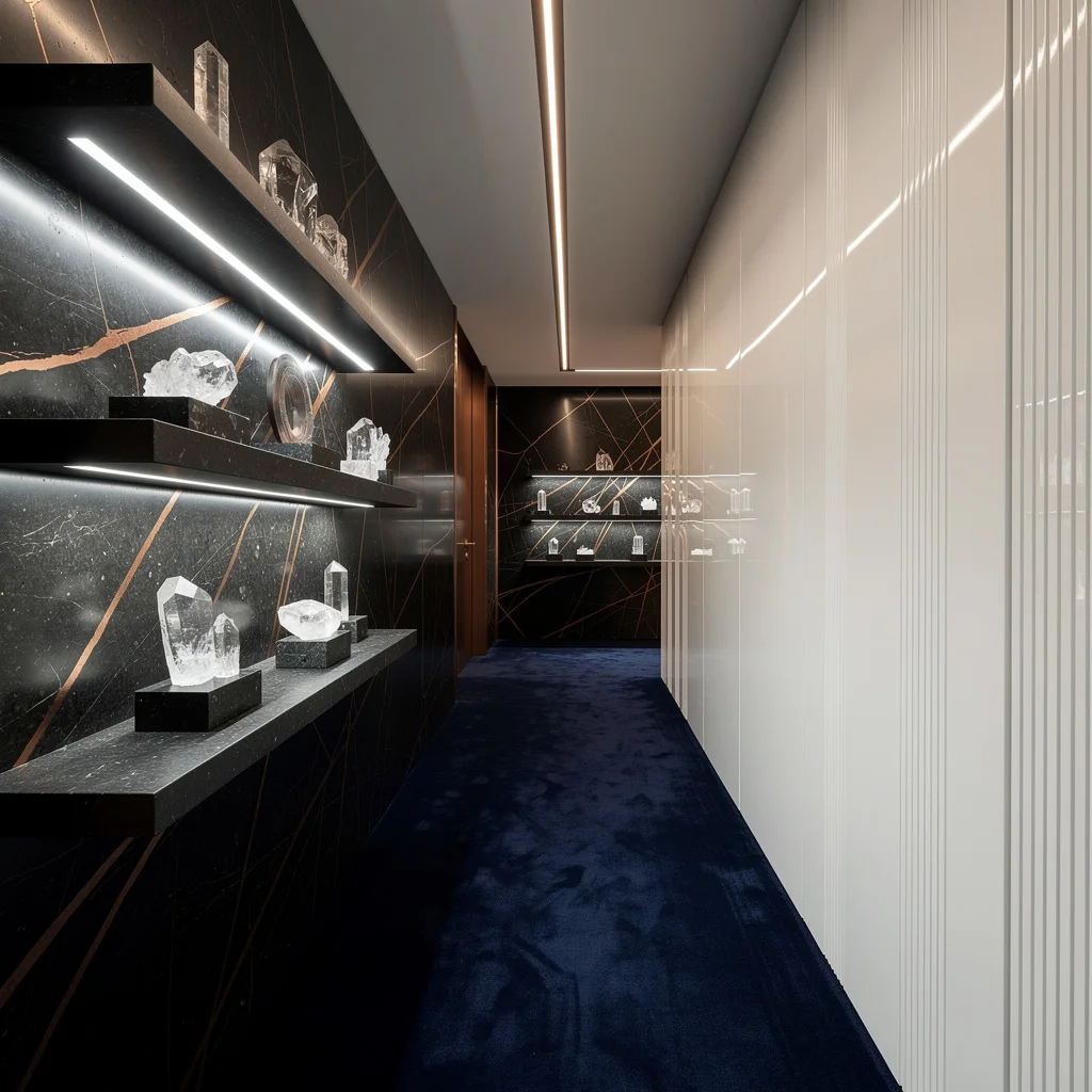 Copper Lines and Velvet Carpet: Ultra-Designer, Ultra-Snob