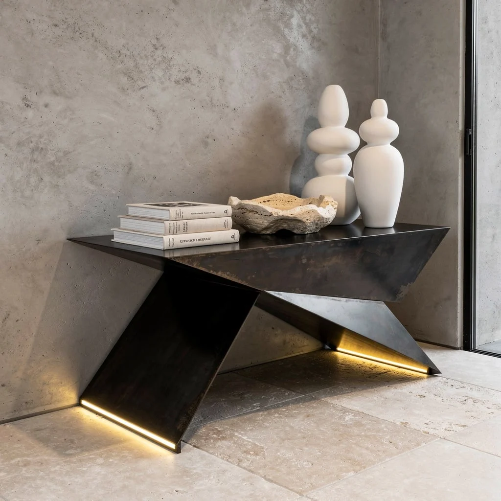 Sculptural Steel: Make Your Entryway a Gallery, Not a Dumping Ground