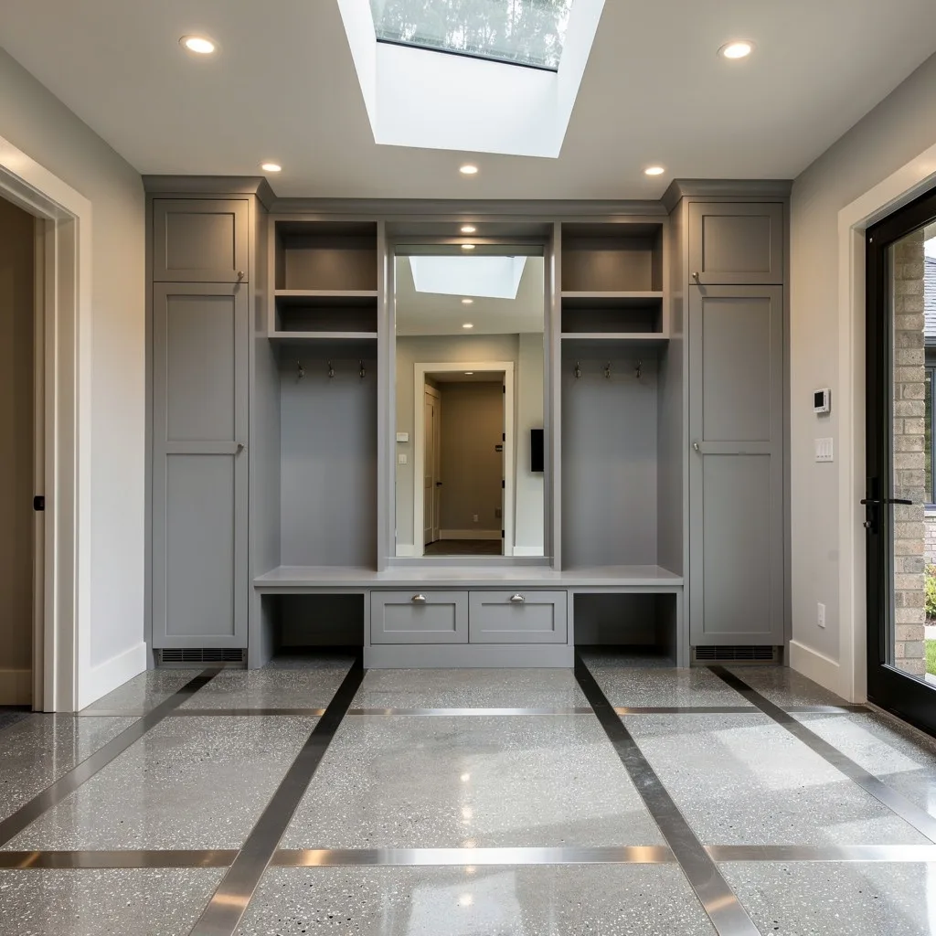 Polished Concrete Grid: Industrial Chic Without Looking Like a Basement