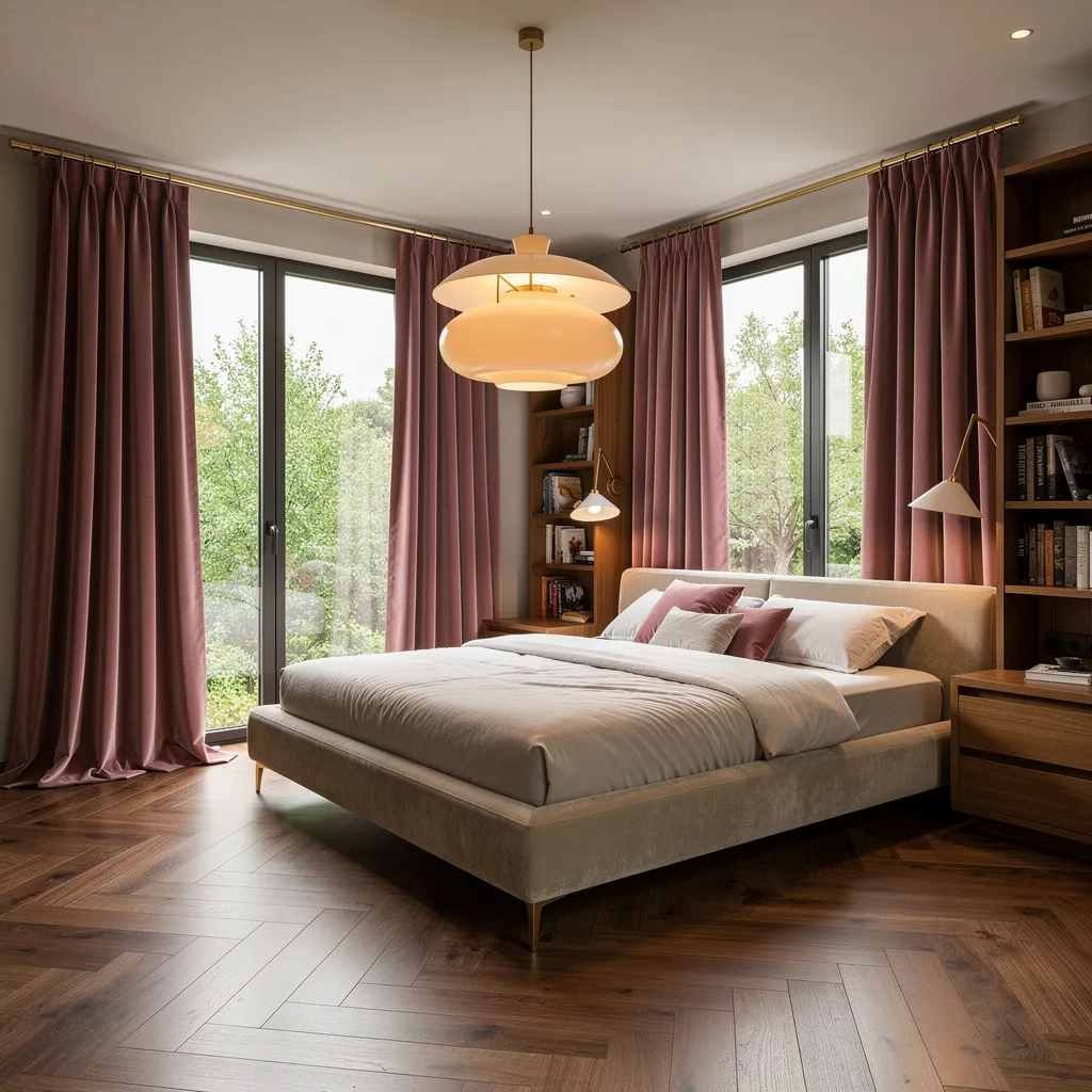 Dramatic Dusty Rose Blackout (with Sass Satin Lining)