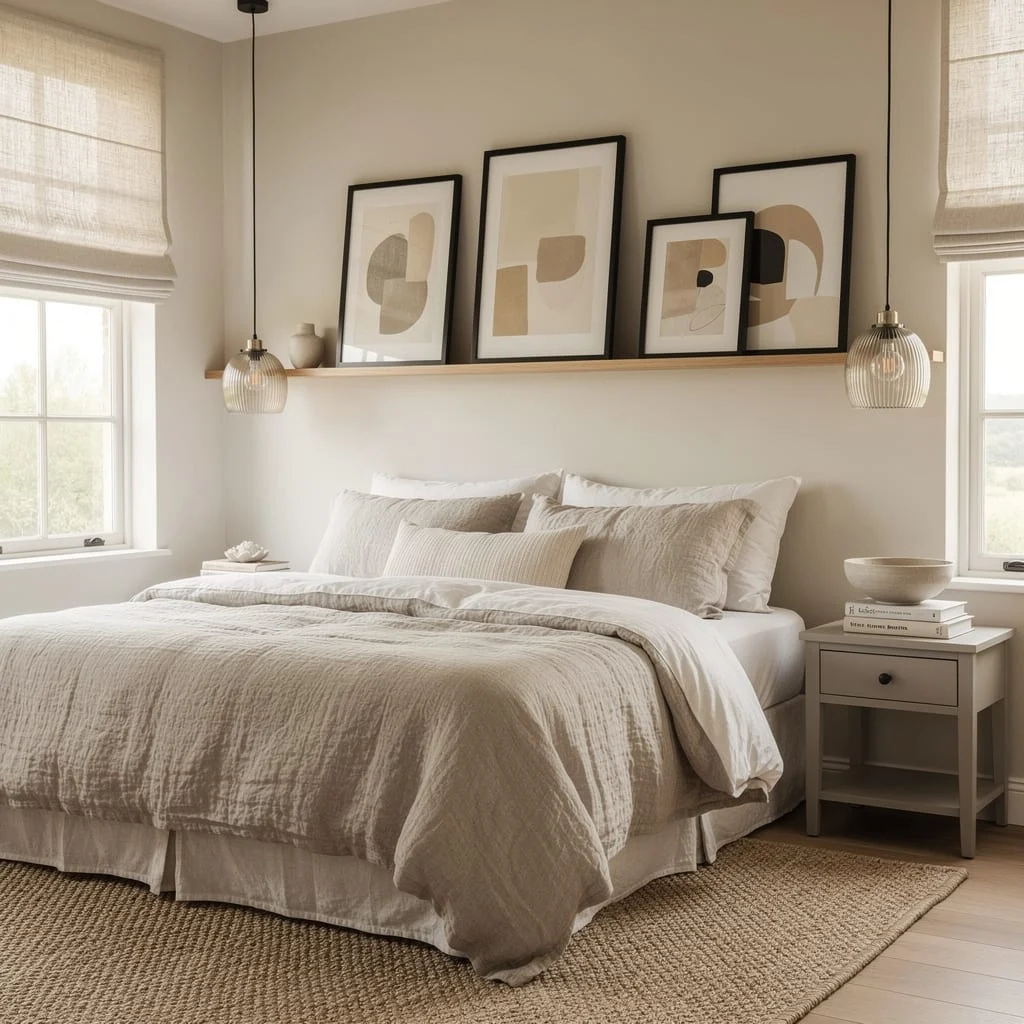 Gallery Ledges and Stone Linens: Minimalism for Lazy Geniuses